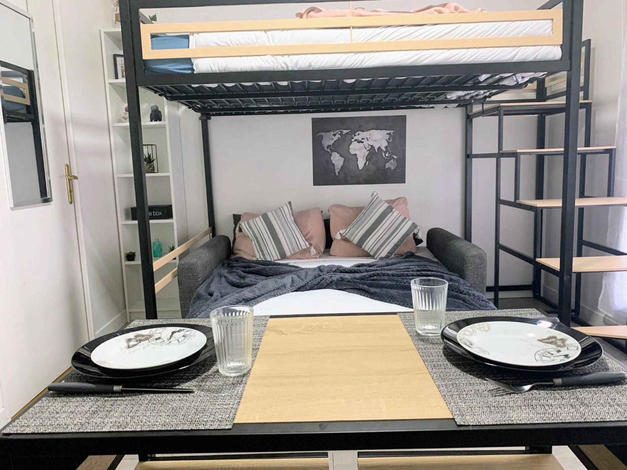 Studio - 1 Min Rer - 10Min Disney & 30 Min Paris - Free Parking & Wifi Apartment บุสซี-แซ็ง-ฌอร์ฌ ภายนอก รูปภาพ
